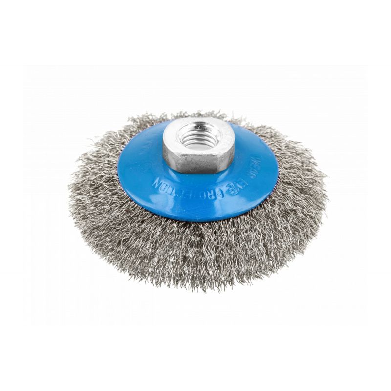 Vielinis apvalus šepetys Hogert HT7D740; 100 mm; M14