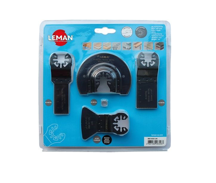 Priedų rinkinys LEMAN 4501.04; 4 vnt.