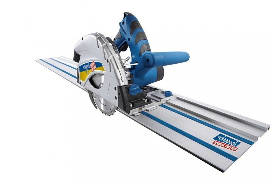 Diskinis pjūklas Scheppach PL55 + kreipiančioji liniuotė 2x700 mm (pažeista pakuotė)