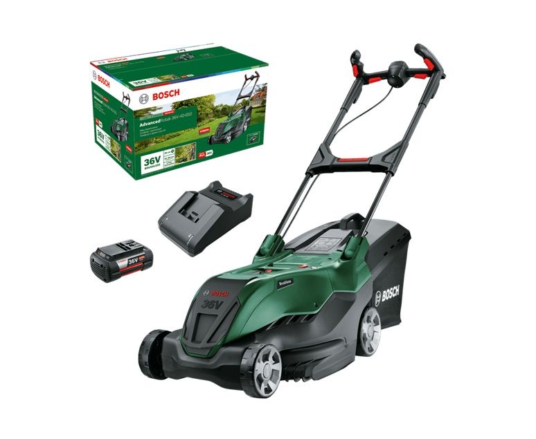 Akumuliatorinė vejapjovė Bosch AdvancedRotak 36V-40-650; 36 V; 1x4,0 Ah akum.