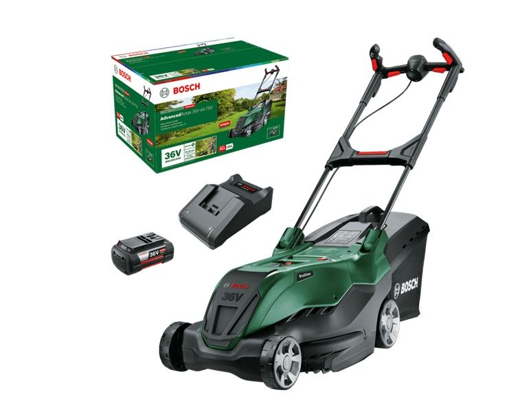 Akumuliatorinė vejapjovė Bosch AdvancedRotak 36V-44-750; 36 V; 1x4,0 Ah akum.