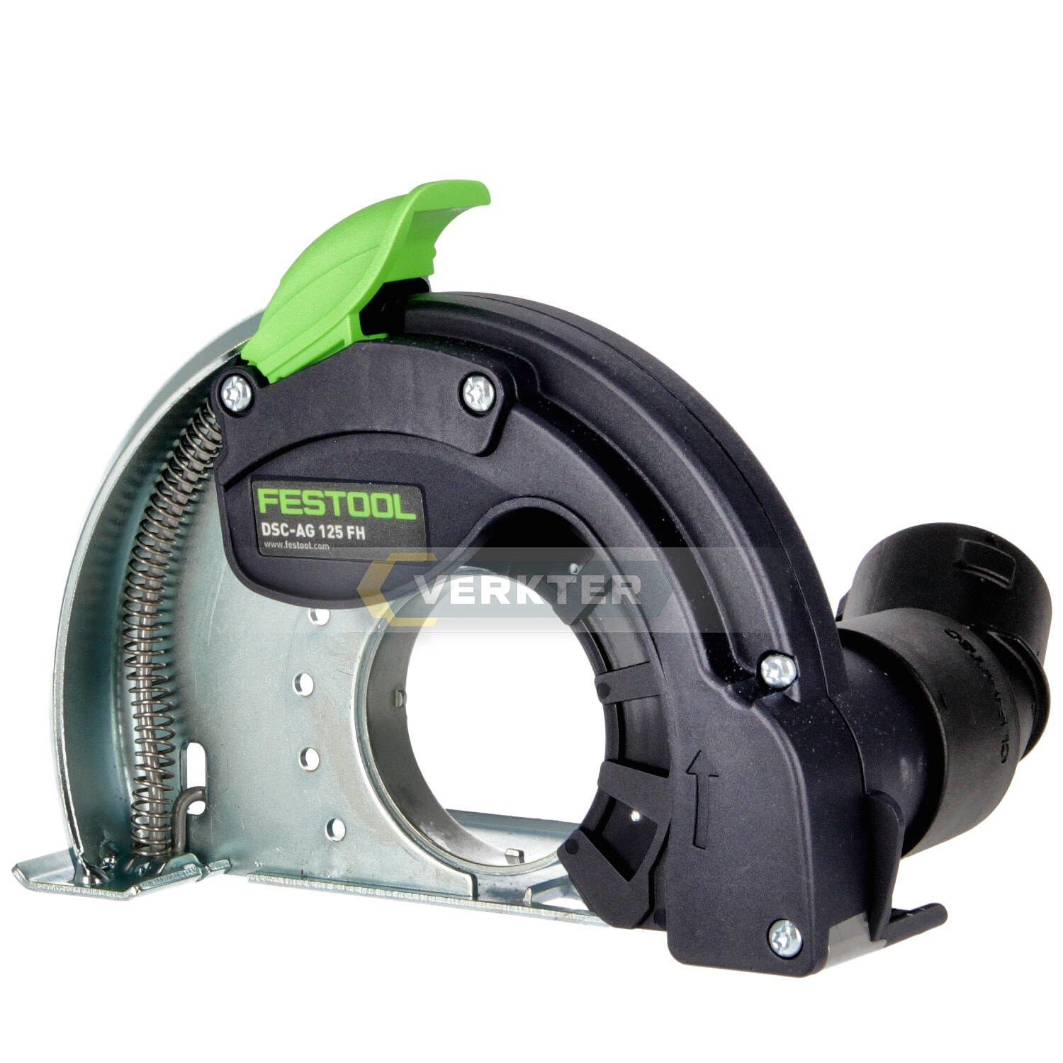 Apsauginis gaubtas su dulkių nusiurbimu Festool DCC-AG 125 FH (ekspozicinė prekė)