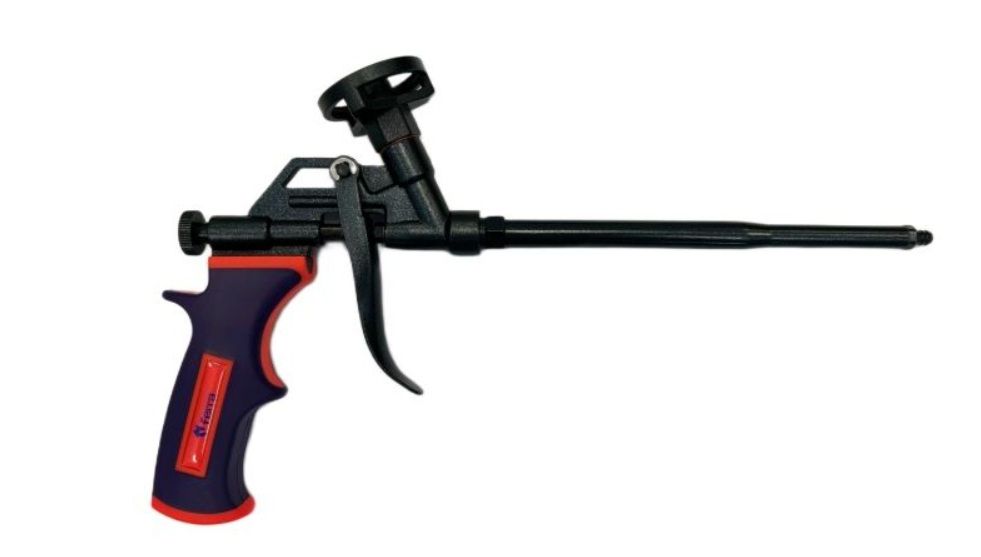 Montažinių putų pistoletas Ferra FRFG-T; 195 mm; reguliuojamas