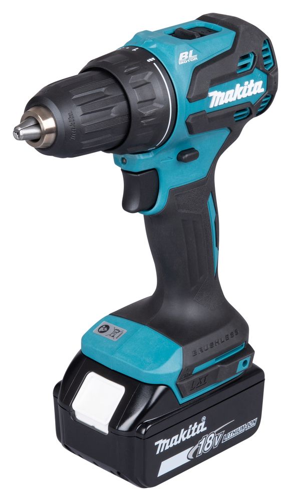 Suktuvas-gręžtuvas Makita DDF490WF; 18 V; 1x3,0 Ah akum.