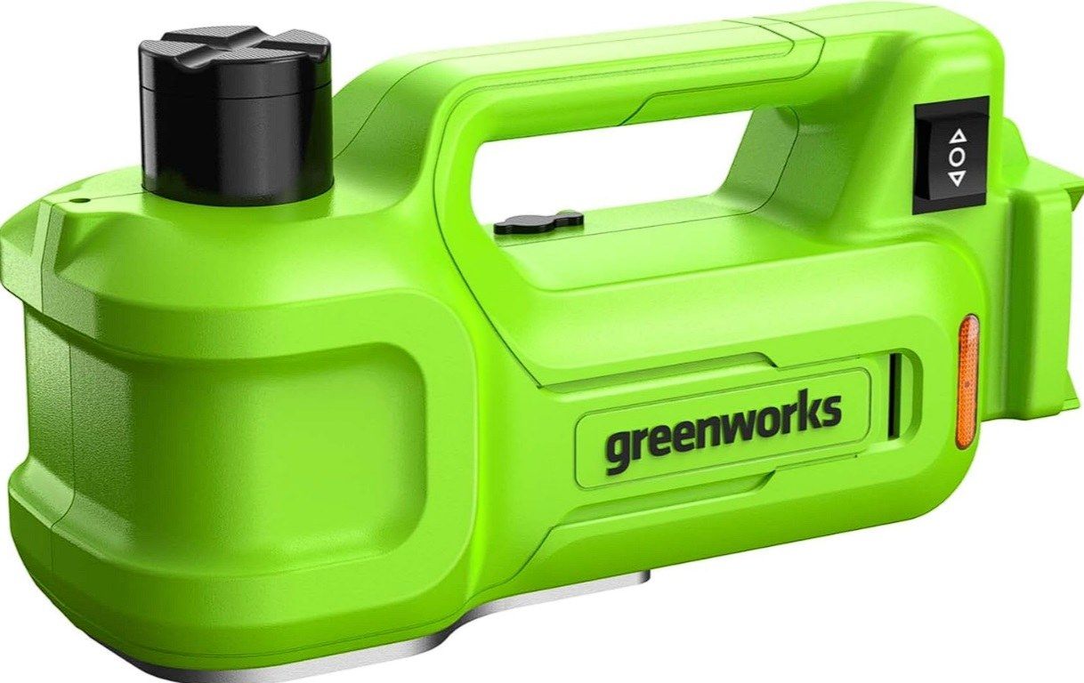 Keltuvas automobiliui Greenworks G24JACK; 3000 kg; 24 V (be akumuliatoriaus ir...