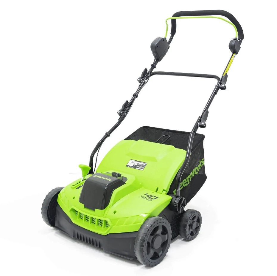 Skarifikatorius Greenworks GD40SC38II ; 40 V (be akumuliatoriaus ir pakrovėjo)