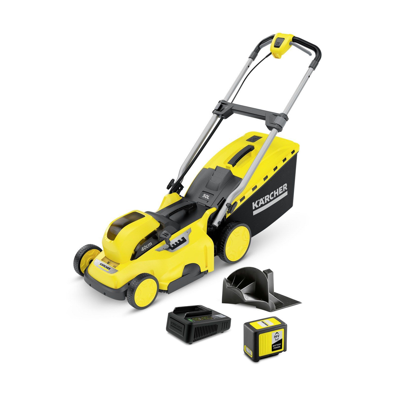 Vejapjovė Karcher LMO 36-40; 36 V; 1x5,0 Ah akum. (ekspozicinė prekė)