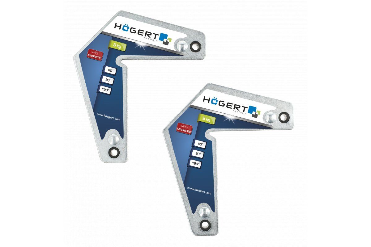 Magnetas Hogert HT3B665; 9 kg; 2 vnt.