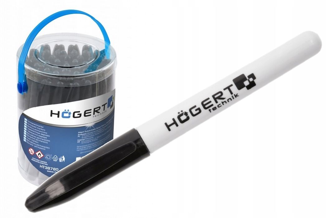 Žymeklis Hogert HT3B780; juodas