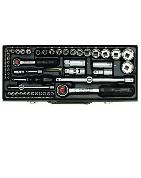 Įrankių komplektas Proxxon 1/2''+1/4''; 56 vnt.