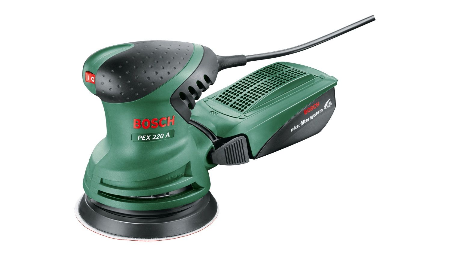 Ekscentrinis šlifuoklis Bosch PEX 220 A; 220 W