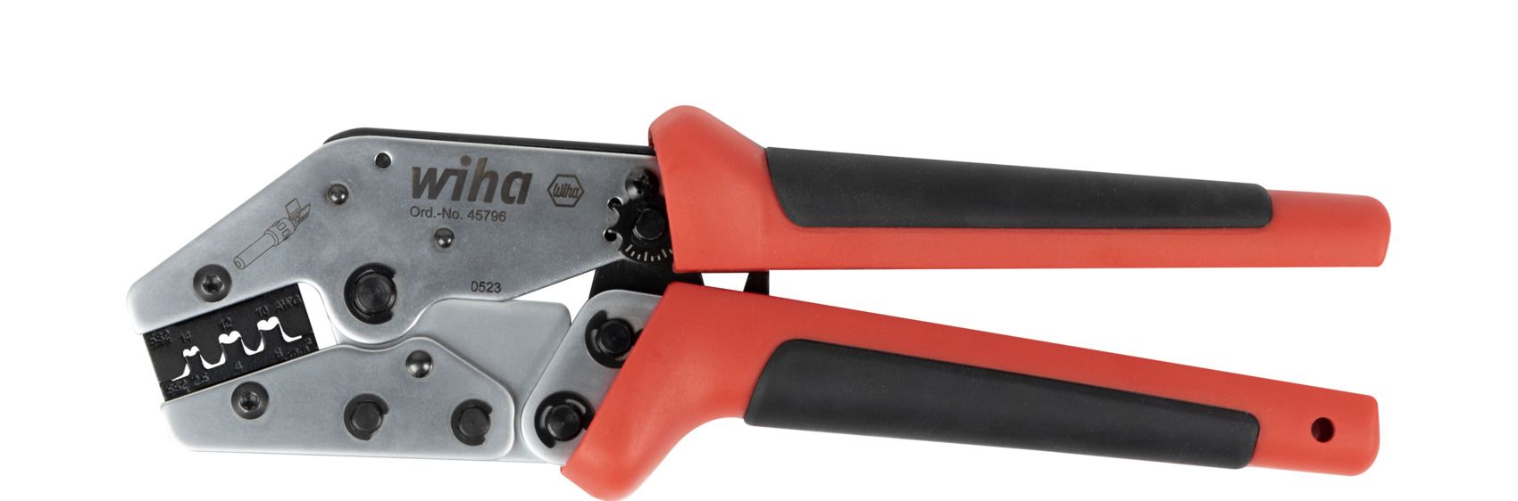 Replės laidų antgaliams užspausti Wiha 45796; 250 mm