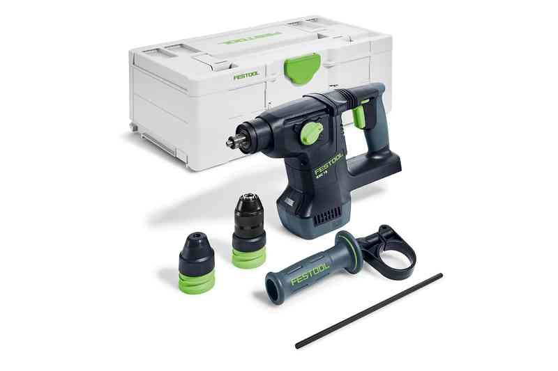 Perforatorius Festool KHC 18 EB-Basic; 18 V; 2,6 J; SDS-plus (be akumuliatoriaus ir...