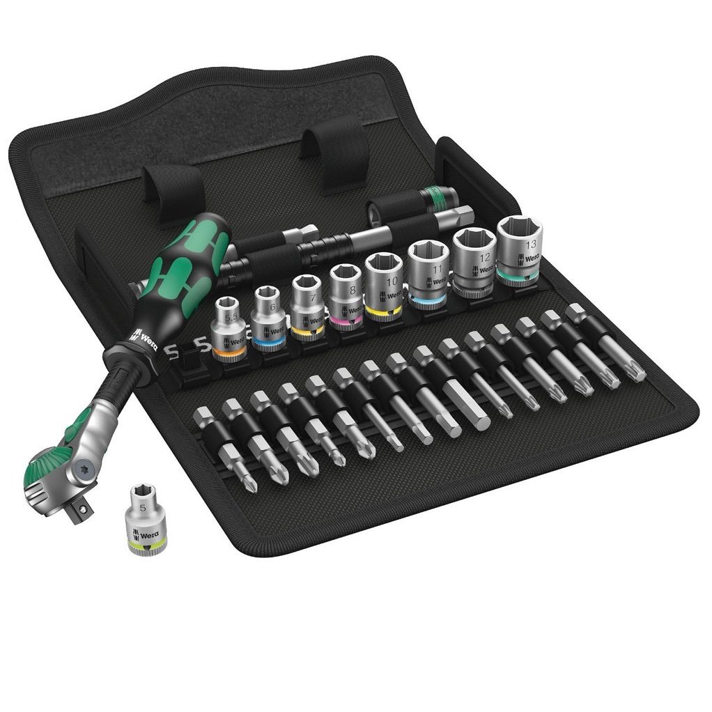 Įrankių komplektas Wera 8100 SA 6 Zyklop Speed; 1/4''; 28 vnt.