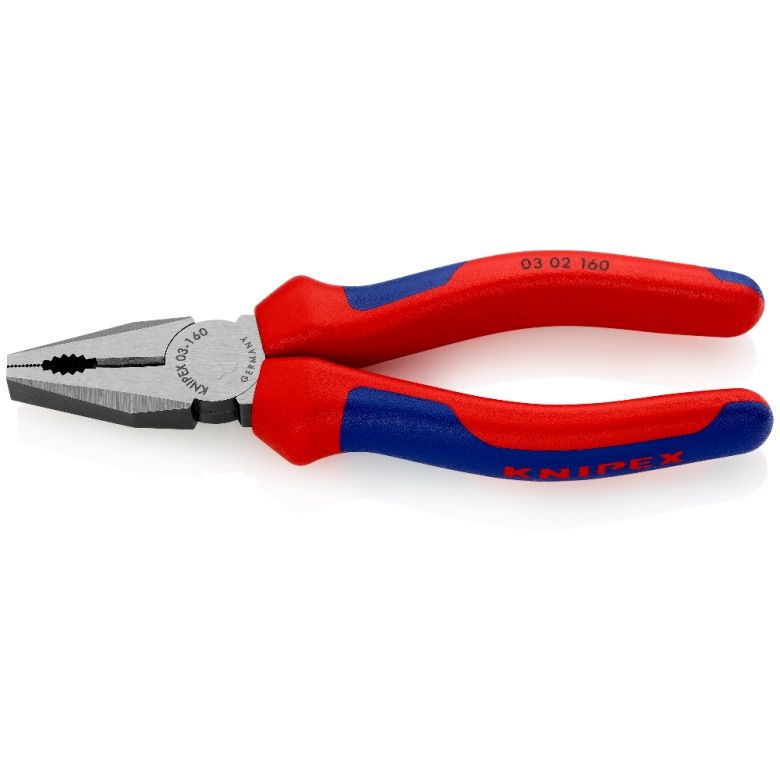 Kombinuotos replės Knipex 0302160SB; 160 mm