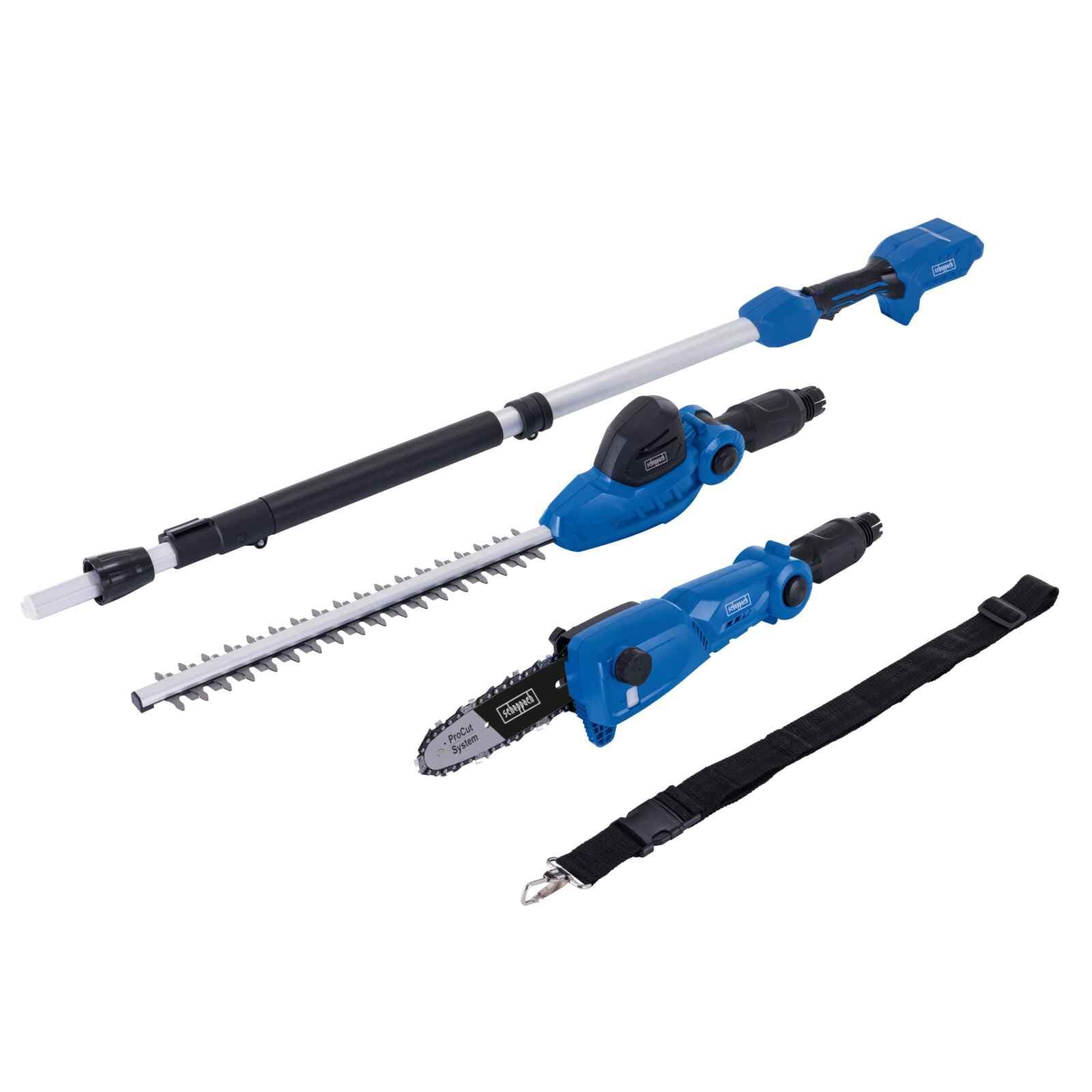 Multifunkcinis įrankis sodui Scheppach C-PHTS410-X; 20 V (be akumuliatoriaus ir pakrovėjo)