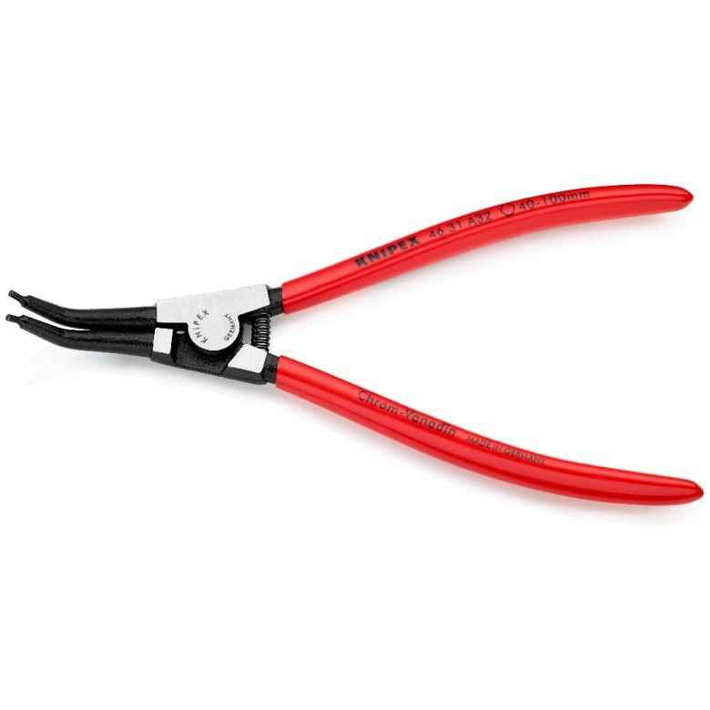 Replės žiedams Knipex 4631A32; 210 mm