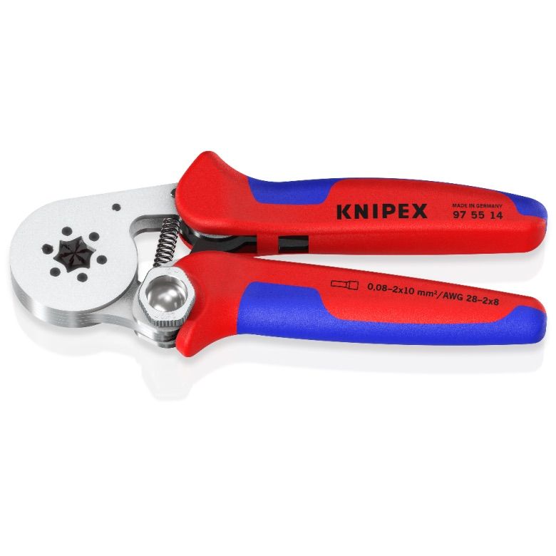 Antgalių presavimo replės Knipex 975514; 180 mm