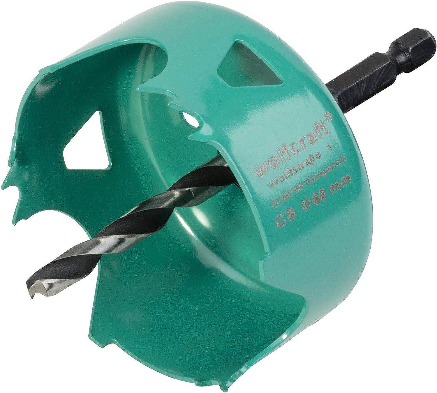 Gręžimo karūna Wolfcraft 5968000; 68 mm