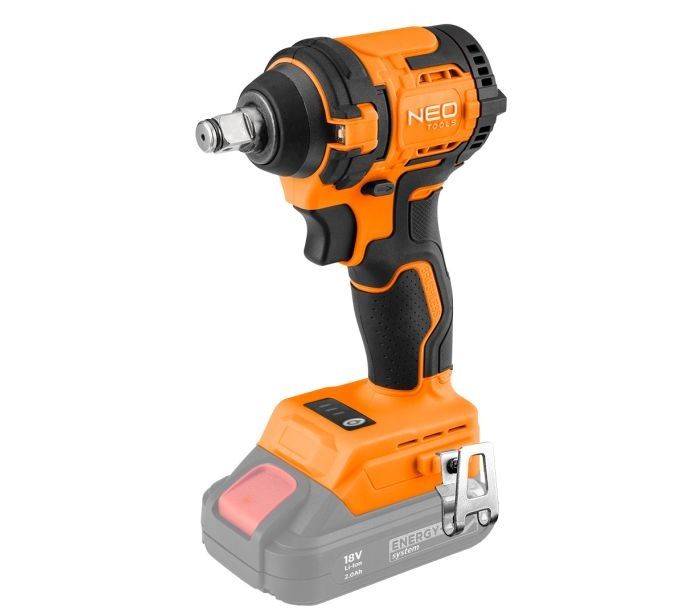 Smūginis veržliasūkis Neo 04-613; 18 V; 1/2'' (be akumuliatoriaus ir pakrovėjo)