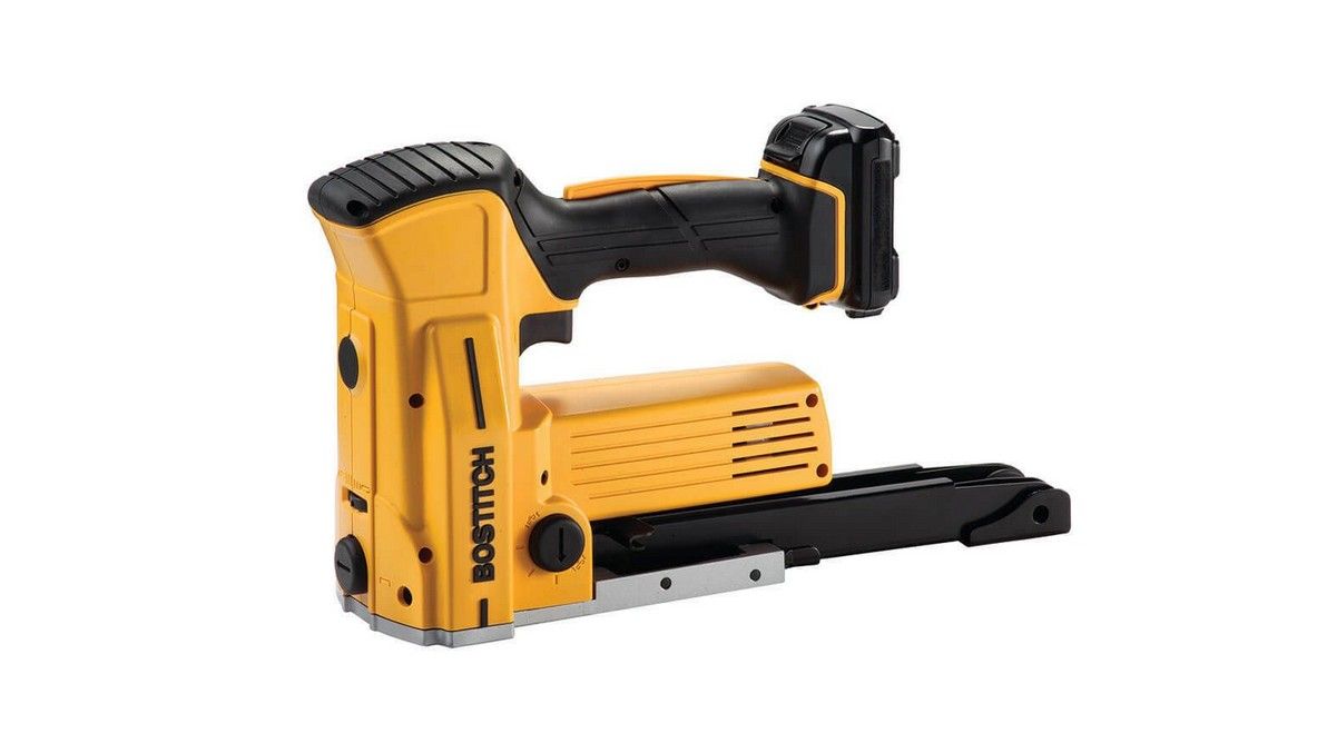 Akumuliatorinis kabių pistoletas Bostitch DSA-3519-E; 10,8 V; 2x1,5 Ah akum.