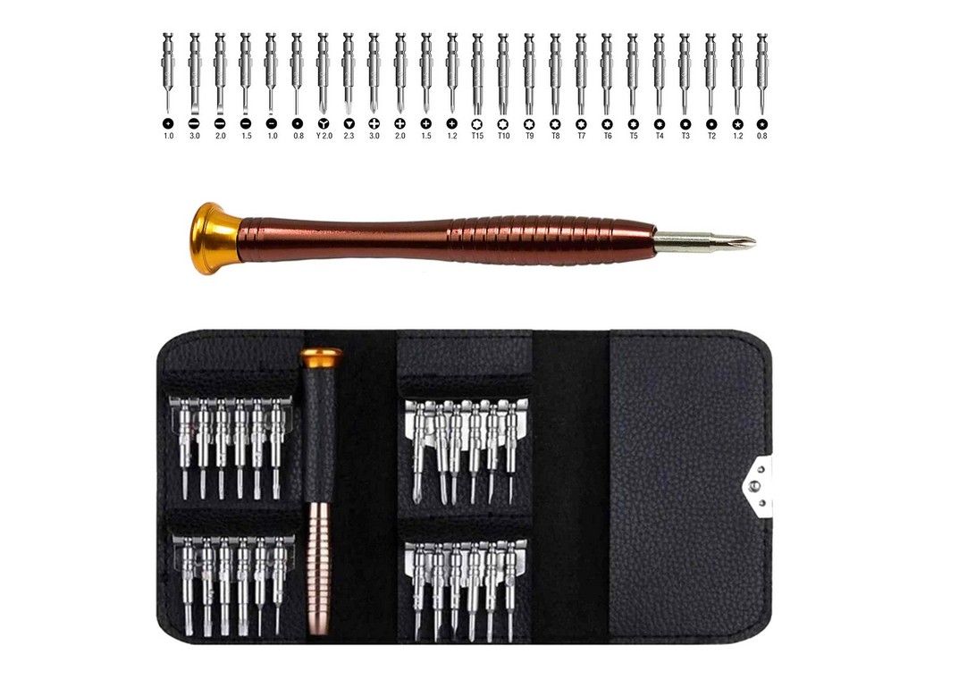 Atsuktuvų rinkinys Geko G30075; 25  vnt.