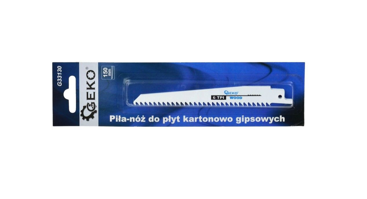 Pjūkleliai tiesiniam pjūklui Geko G33130; 150 mm; 5  vnt.