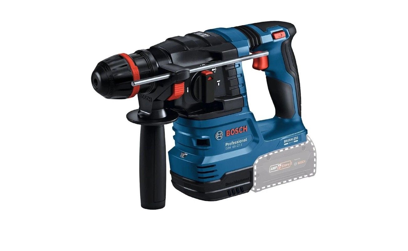 Akumuliatorinis perforatorius Bosch GBH 18V-22 X; 2 J; 18 V  (be akumuliatoriaus ir pakrovėjo)