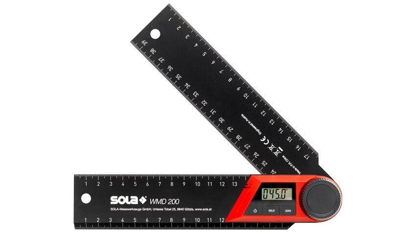 Skaitmeninis kampamatis Sola WMD200; 200 mm