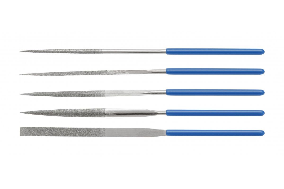 Deimantinių dildžių rinkinys Hogert HT3B808; 5 vnt.