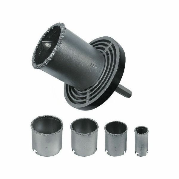 Gręžimo karūnų komplektas Condor Werkzeug C0506/6; 33/53/63/73 mm; 4 vnt.