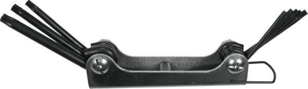 Šešiakampių raktų rinkinys Condor Werkzeug C1002; T9-T40; 8 vnt.