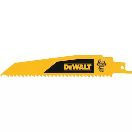 Pjūkleliai tiesiniam pjūklui DeWalt DT90380-QZ; 152 mm; 5 vnt.