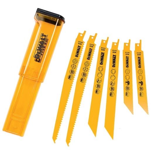 Pjūklelių komplektas DeWalt DT2444-QZ; 152/203/228 mm; 6 vnt.