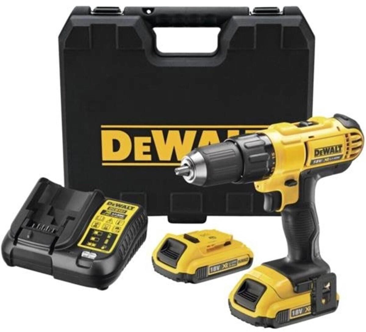 Akumuliatorinis suktuvas-gręžtuvas DeWalt DCD771D2-QW; 18 V; 2x2,0 Ah akum.