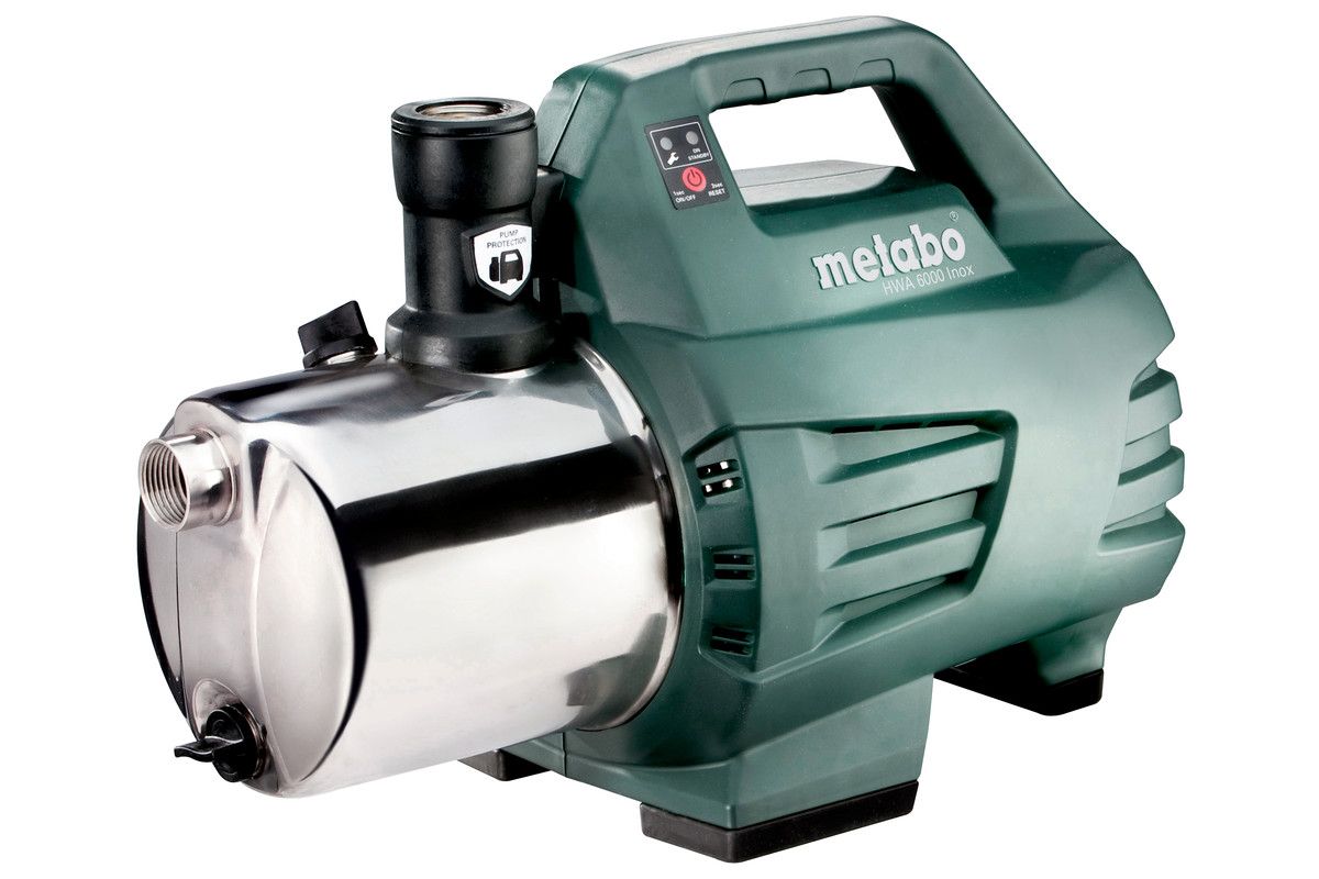 Hidroforas Metabo HWA 6000 Inox; 1300 W