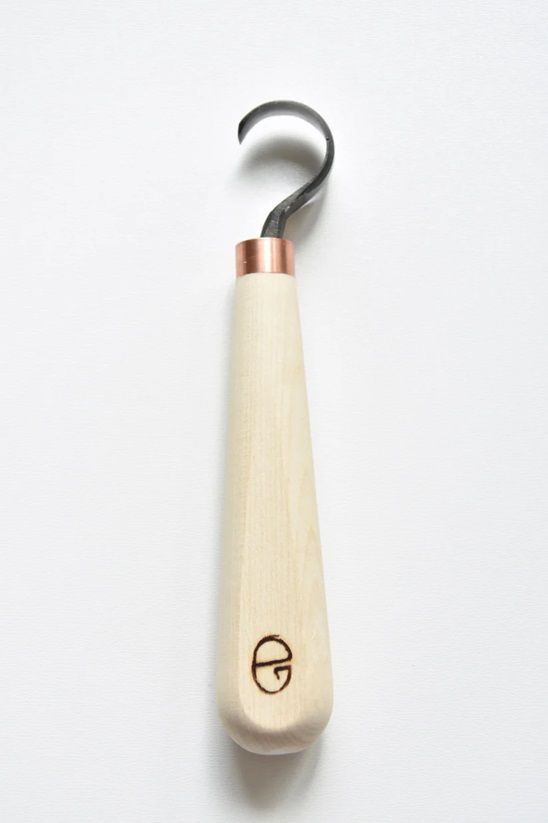 Peilis Gilles kaltai OD; 25 mm; medinio šaukšto drožinėjimui (dešiniarankiams)