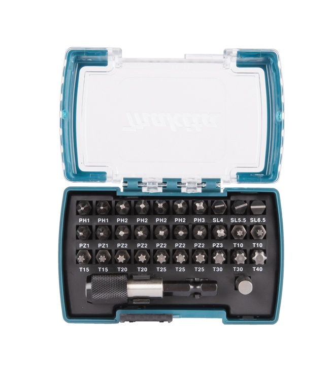 Sukimo antgalių rinkinys Makita D-74762; 32 vnt.