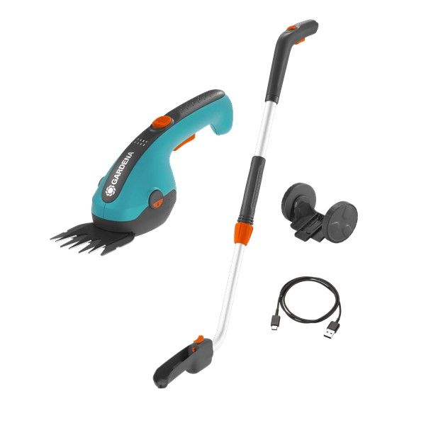 Gyvatvorių ir žolės žirklės Gardena ClassicCut Li; 3,6 V; 2,5 Ah akum.