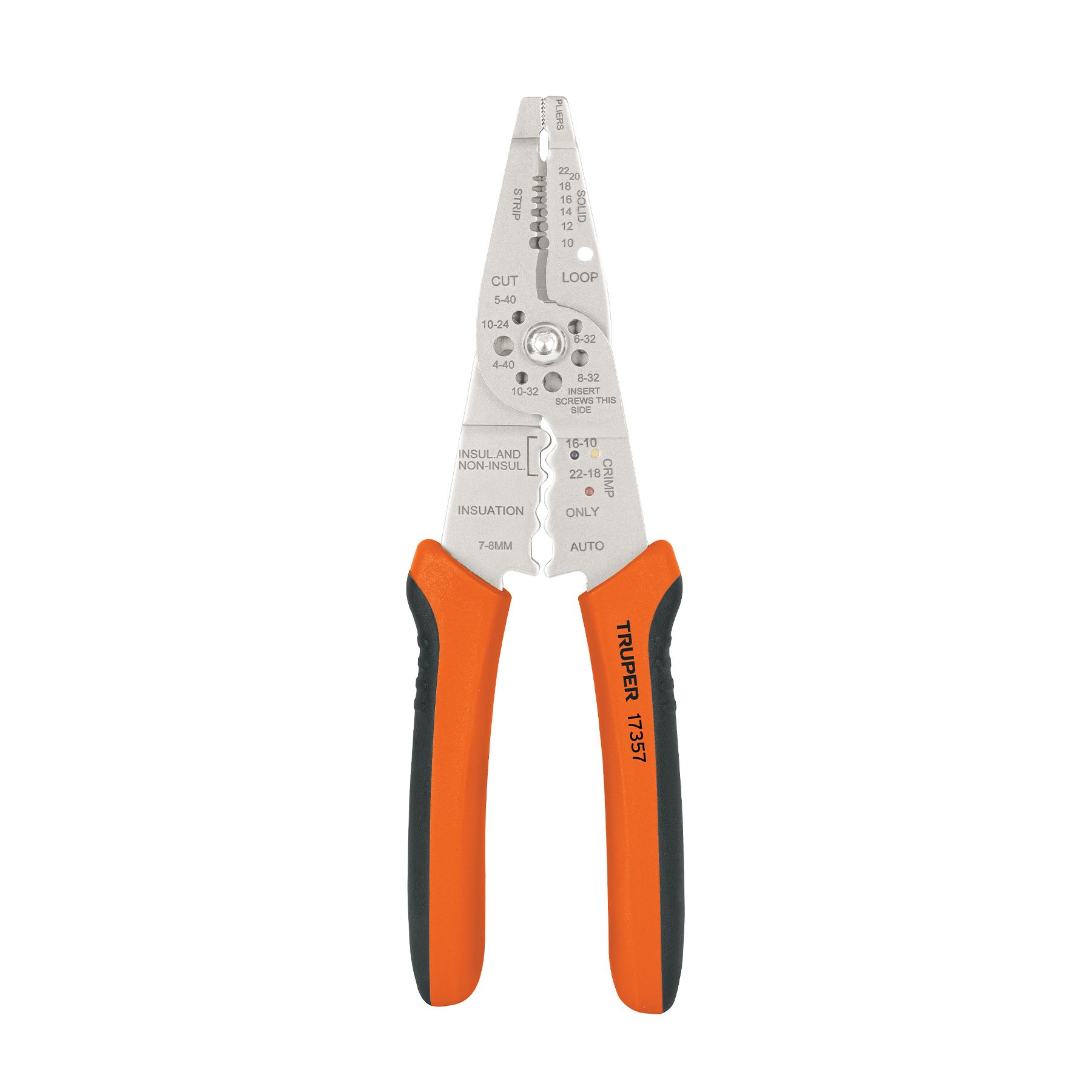 Laidų valymo replės Truper PE-CA-8; 200 mm