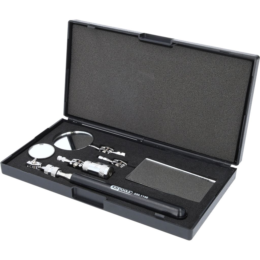 Teleskopinis veidrodėlis KS Tools 550.1145; 172-640 mm; 5 vnt.