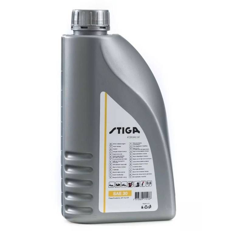 Alyva Stiga SAE 30; 0,6 l vejapjovių/vejos traktorių varikliams