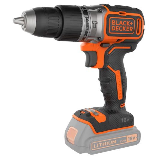 Suktuvas-gręžtuvas Black & Decker BL188N-XJ; 18 V (be akumuliatoriaus ir pakrovėjo)