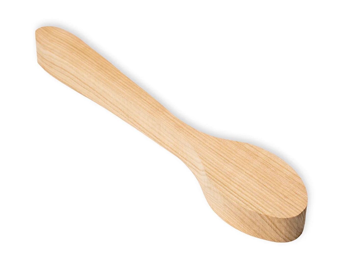 Medinis šaukšto ruošinys BeaverCraft B9 cherry; 280x50x25 mm; drožinėjimui