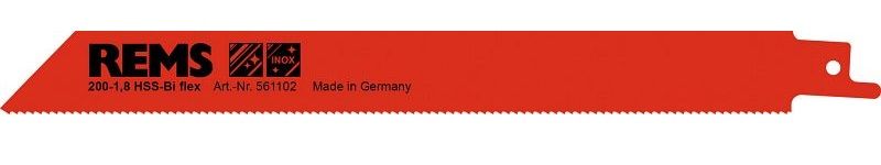 Pjūkleliai tiesiniam pjūklui Rems 561102R05; 200 mm; 5 vnt.