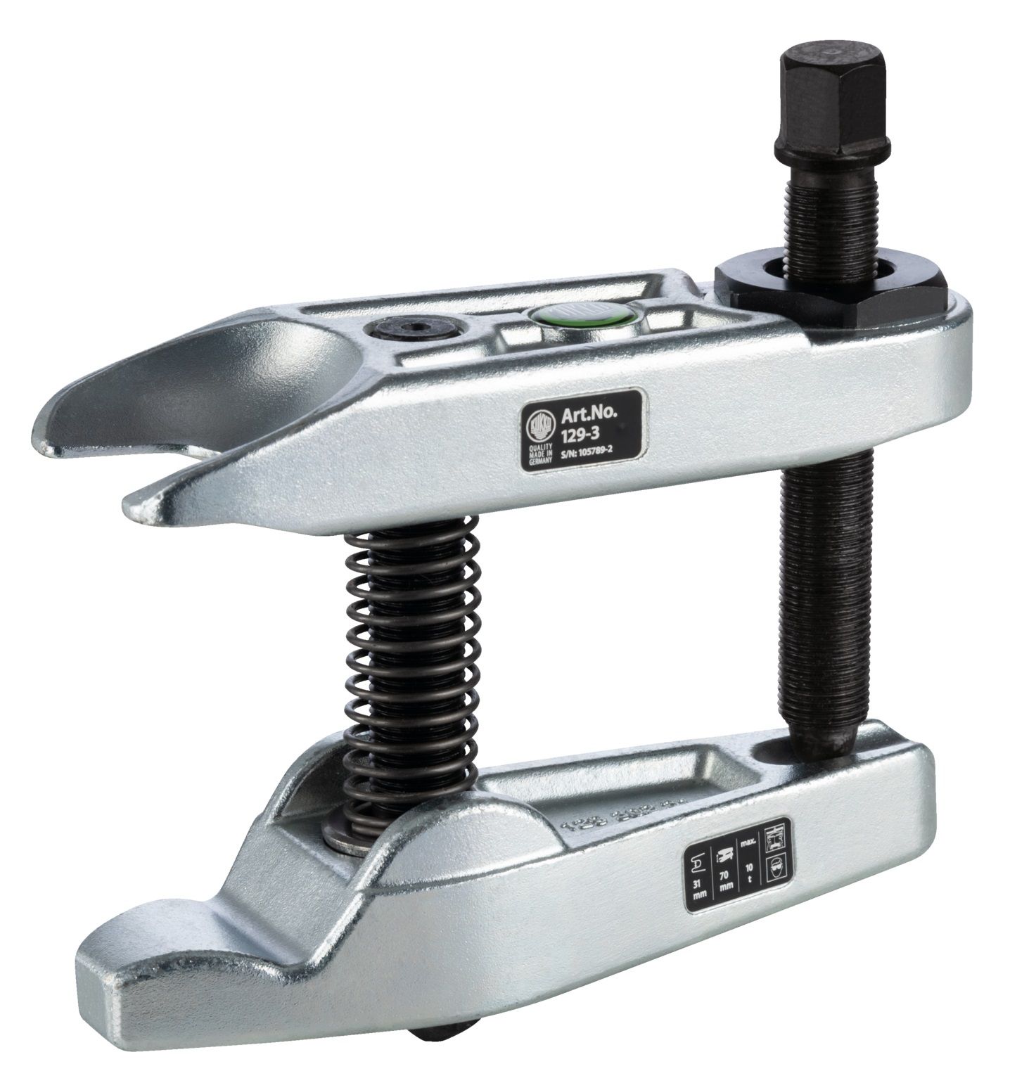 Nuimtuvas šarnyrinėm jungtim Kukko 129-3; 31x70 mm