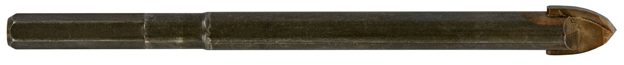 Grąžtas stiklui ir keramikinėms plytelėms Tivoly 12001121000; 10x120 mm