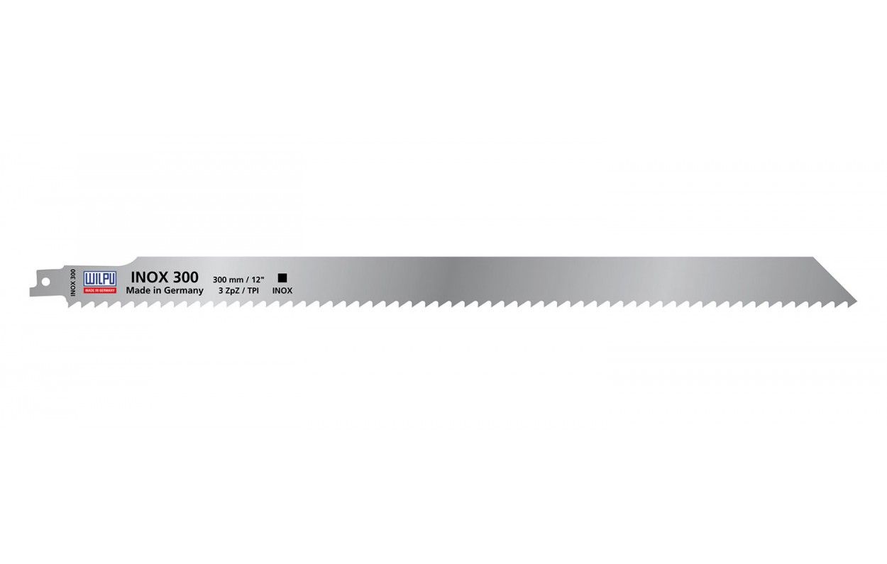 Pjūkleliai tiesiniam pjūklui Wilpu INOX 300