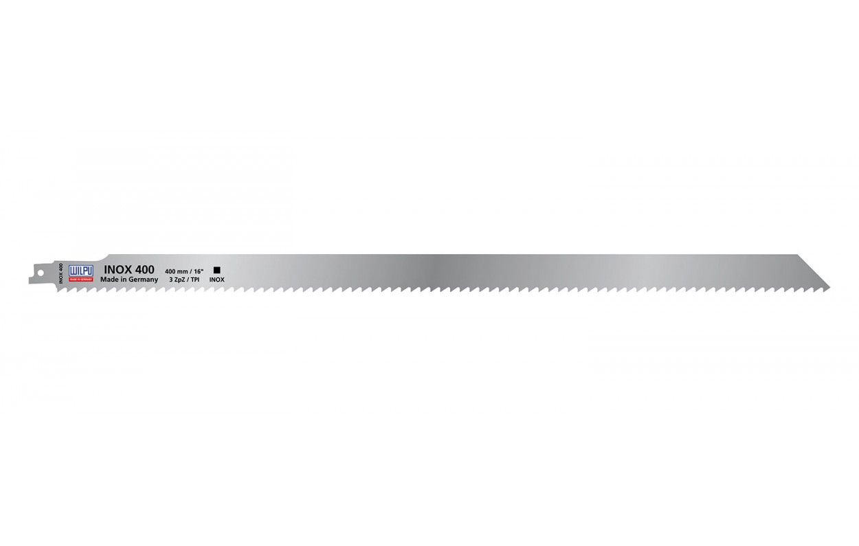 Pjūkleliai tiesiniam pjūklui Wilpu INOX 400