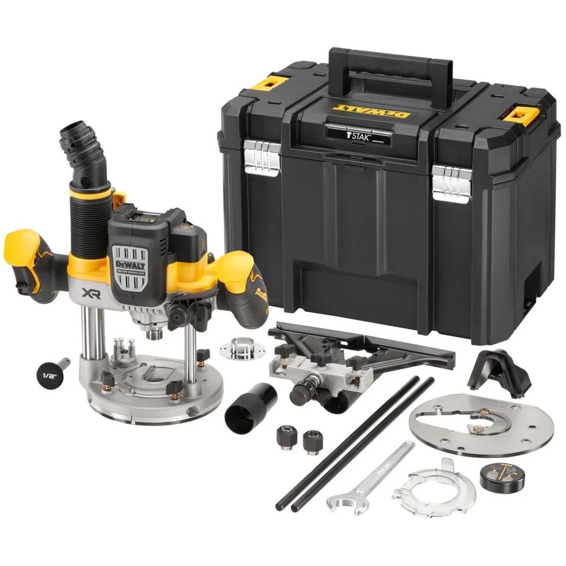 Freza DeWalt DCW620NT-XJ; 18 V (be akumuliatoriaus ir pakrovėjo)